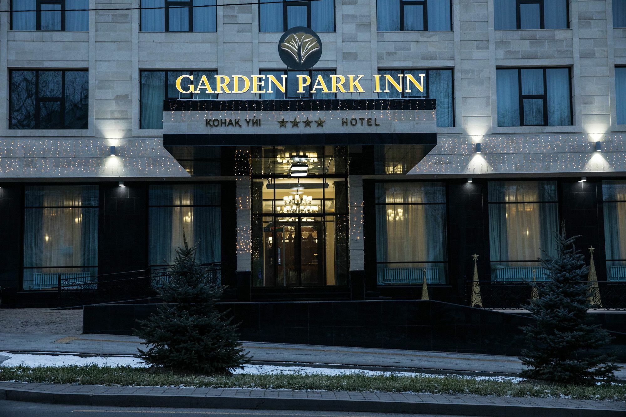 Garden Park Inn Almatý Exterior foto